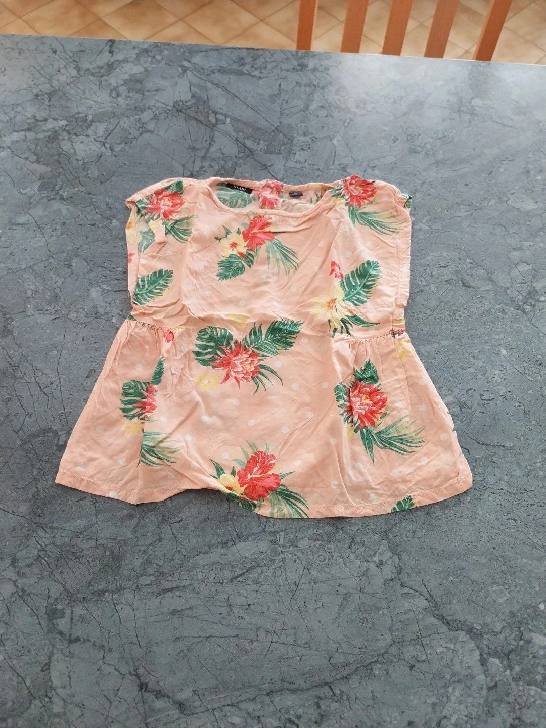 Blouse manche courte 6 ans